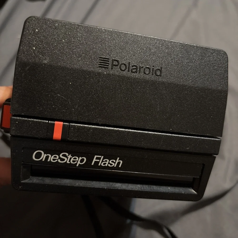 Polaroid Supercolor 635CL Instant Film Camera - Black UNTESTED